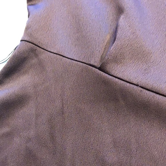 COPY - Equipment AW/19 Burgundy Satin Belted Buttoned Mini Dress - Picture 9 of 12